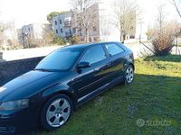 Usata Audi A3 130 CV (95 kW) 2005 Nero Utilitaria