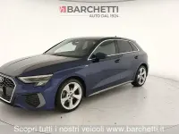 Usata Audi A3 Sportback S-Line 116 CV (85 kW) 2022 Blu Utilitaria