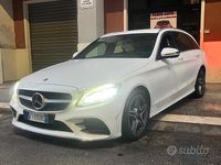 Usata Mercedes C220 Premium 194 CV (142 kW) 2019 Bianco Station wagon
