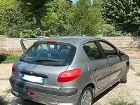 Usata Peugeot 206 75 CV (55 kW) 2002 Grigio Utilitaria