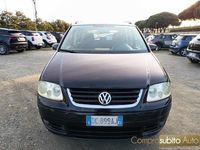 Usata VW Touran 105 CV (77 kW) 2006 Nero Monovolume