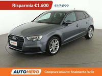 Usata Audi A3 150 CV (110 kW) 2017 Grigio Berlina