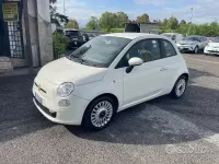 Usata Fiat 500 69 CV (50 kW) 2009 Bianco Cabrio