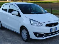 Usata Mitsubishi Space Star Invite 71 CV (52 kW) 2016 Bianco Utilitaria