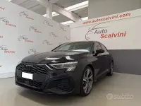 Usata Audi A3 S-Line 150 CV (110 kW) 2023 Nero Berlina