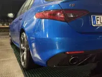 Usata Alfa Romeo Giulia Veloce 211 CV (155 kW) 2017 Blu/azzurro Berlina