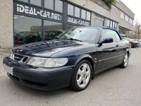 Usata Saab 9-3 Cabriolet 150 CV (110 kW) 2002 Blu Cabrio