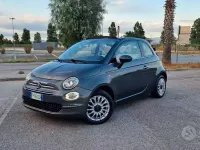 Usata Fiat 500C Lounge 69 CV (50 kW) 2018 Grigio Cabrio