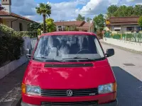 Usata VW Transporter 116 CV (85 kW) 1998 Rosso Furgone