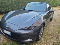 Usata Mazda MX5 Exclusive-Line 132 CV (97 kW) 2025 Grigio Cabrio