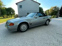 Usata Mercedes SL500 344 CV (253 kW) 1992 Grigio Cabrio