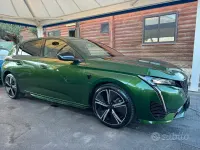 Usata Peugeot 308 GT 131 CV (96 kW) 2022 Verde Berlina