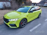 Usata Skoda Octavia RS 245 CV (180 kW) 2024 Verde Station wagon