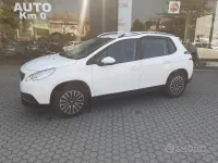 Usata Peugeot 2008 Active 82 CV (60 kW) 2016 Bianco SUV