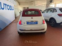 Usata Fiat 500C Lounge 86 CV (63 kW) 2011 Bianco Cabrio