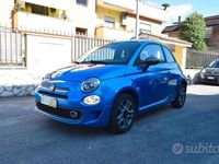 Usata Fiat 500 S 69 CV (50 kW) 2018 Celeste Utilitaria