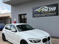 Usata BMW 120 Shadowline 190 CV (139 kW) 2018 Bianco Utilitaria