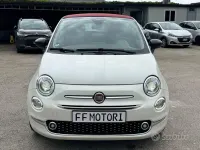 Usata Fiat 500C Lounge 95 CV (69 kW) 2016 Bianco Cabrio