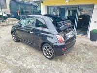 Usata Fiat 500 S 69 CV (50 kW) 2015 Nero Cabrio
