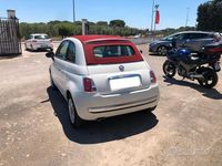 Usata Fiat 500C Lounge 69 CV (50 kW) 2012 Bianco Cabrio