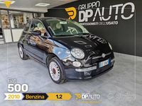 Begagnad Fiat 500 Lounge 69 HK (50 kW) 2010 Svart SUV