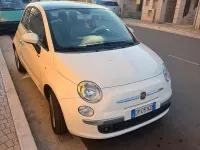 Usata Fiat 500 69 CV (50 kW) 2009 Bianco Cabrio