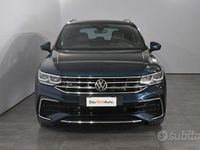 Usata VW Tiguan R-line 150 CV (110 kW) 2021 Blu SUV