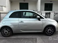 Usata Fiat 500 69 CV (50 kW) 2009 Grigio Cabrio