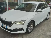 Usata Skoda Scala Ambition 116 CV (85 kW) 2020 Bianco Utilitaria
