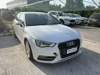 Usata Audi A3 Ambition 105 CV (77 kW) 2013 Bianco Berlina