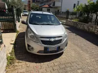 Usata Chevrolet Spark 68 CV (50 kW) 2010 Grigio Utilitaria