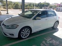 Usata VW Golf VII 150 CV (110 kW) 2019 Bianco Berlina