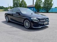Usata Mercedes C250 Premium Plus 204 CV (150 kW) 2017 Nero Coupé