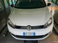 Usata VW Golf VI 140 CV (102 kW) 2010 Bianco Berlina