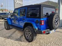 usata Jeep Wrangler Unlimited Wrangler4xe Un 2.0 atx phev 80th y 4xe