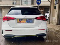 Usata Mercedes A180 AMG 108 CV (79 kW) 2018 Bianco Berlina
