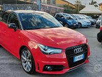 Usata Audi A1 S-Line 90 CV (66 kW) 2014 Rosso Utilitaria