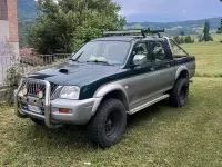 Usata Mitsubishi L200 115 CV (84 kW) 2002 Verde Pick-up