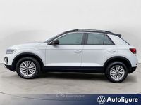 Usata VW T-Roc Life 110 CV (80 kW) 2023 Bianco SUV