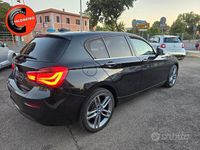 Usata BMW 116 Advantage 116 CV (85 kW) 2017 Nero Utilitaria