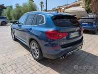 Begagnad BMW X3 Luxury Line 190 HK (139 kW) 2021 Blå SUV