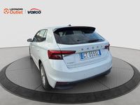 Usata Skoda Fabia Selection 80 CV (58 kW) 2024 Bianco luna metallizzato Berlina