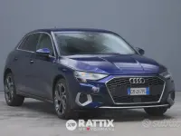 Usata Audi A3 Advanced 116 CV (85 kW) 2023 Blu navarra Berlina