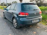 Usata VW Golf VI 110 CV (80 kW) 2008 Blu Utilitaria