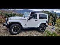 Usata Jeep Wrangler 200 CV (147 kW) 2014 Bianco SUV
