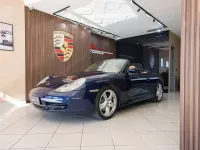 Usata Porsche 911 Carrera 4 Cabriolet 300 CV (220 kW) 2001 Blu/azzurro Cabrio