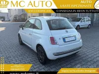 Usata Fiat 500 Lounge 69 CV (50 kW) 2013 Bianco Utilitaria