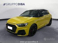 Usata Audi A1 Sportback Design 207 CV (152 kW) 2022 Giallo Utilitaria