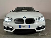 Usata BMW 116 2019 Bianco Utilitaria