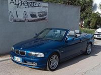 Usata BMW 320 Cabriolet 170 CV (125 kW) 2001 Blu Cabrio